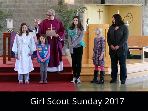 Girl Scout Sunday 2017 - Holy Family Episcopal Church