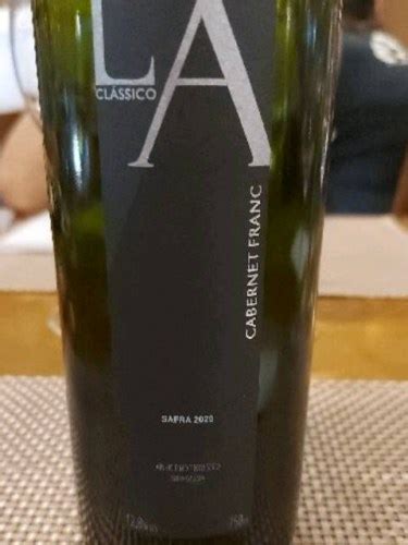 2020 Luiz Argenta LA Clássico Cabernet Franc Vivino US