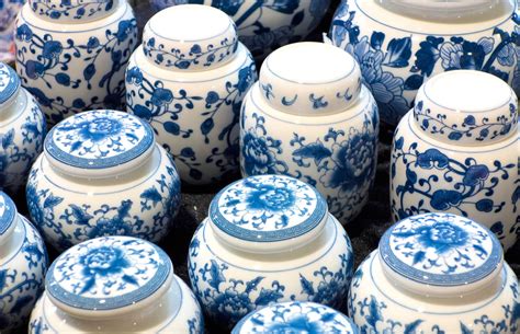 Chinoiserie Blue And White Vintage Ginger Jar Ugel01ep Gob Pe