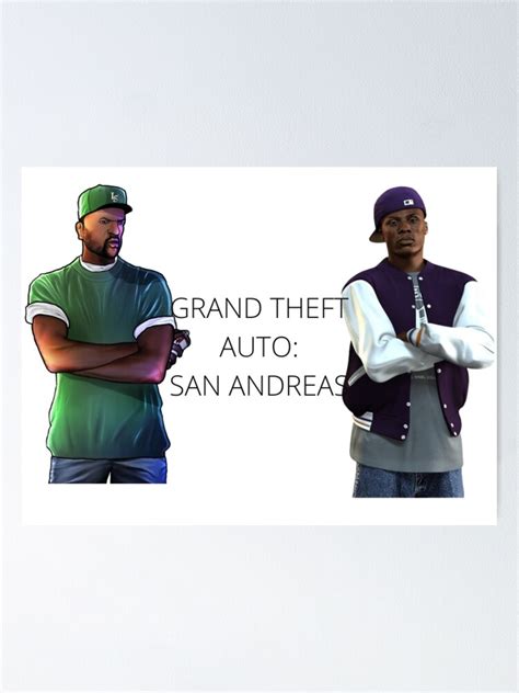 "Grand Theft Auto:San Andreas" Poster for Sale by Endoffuture | Redbubble