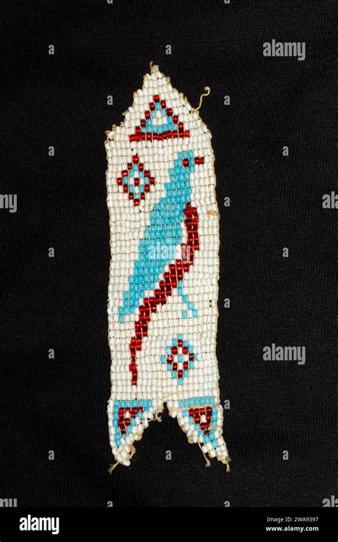 Native American Beadwork Stock Photo Alamy