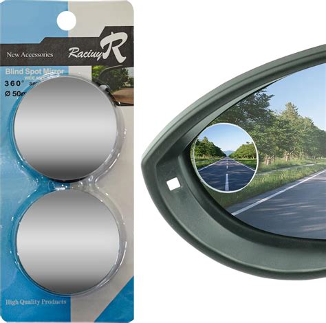 Amazon Pack Blind Spot Mirror Round Hd Glass Frameless