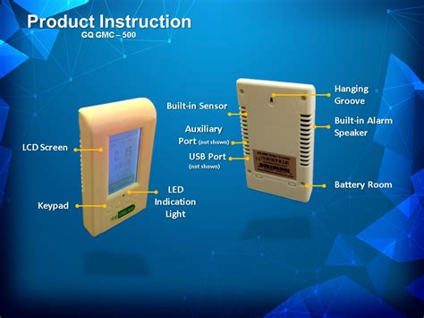 Gmc Plus Geiger Counter Radiation Monitor