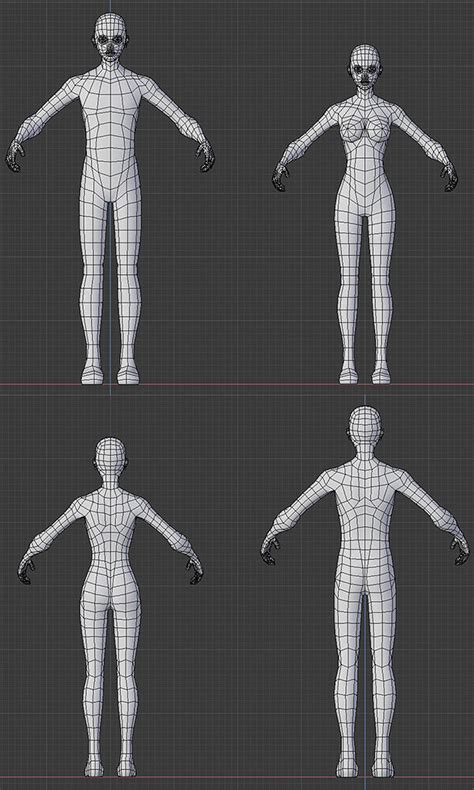 Character Topology Critique Modeling Blender Artists Community