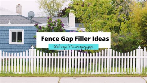 How To Fill Gap Under Fence [5 Effective Fillers] Fence 55 Off