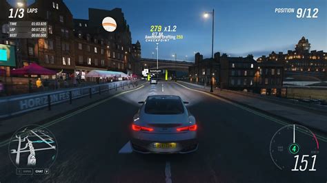 Edinburgh Station Circuit Forza Horizon 4 Gameplay Race Walkthrough 2k 60fps Youtube