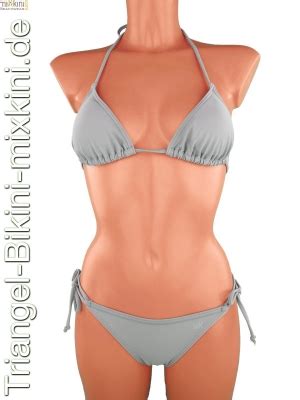 Bikini Triangel Grau Separate Gr En Jetzt Kaufen Mixkini Beachwear