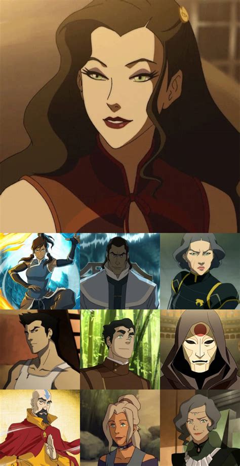 Top 10 Legend Of Korra Characters By Queenchrystalight On Deviantart