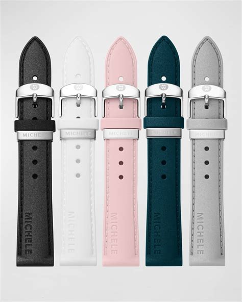 MICHELE Multi 18mm Silicone Watch Strap Gift Set Neiman Marcus