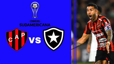 Patronato 0 2 Botafogo En Vivo Conmebol Sudamericana YouTube