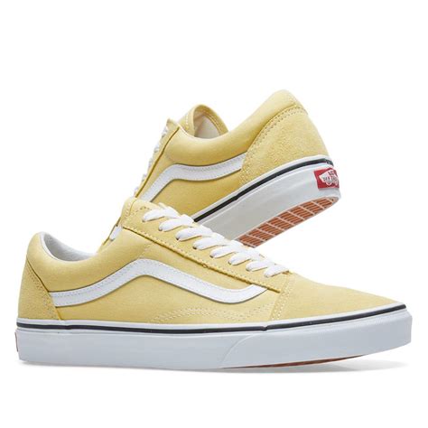 Lyst Vans Old Skool In Yellow For Men