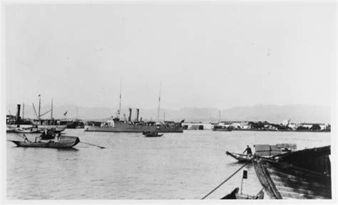 Nh 83046 Chiang Yuan Chinese Gunboat 1907