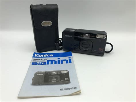 【やや傷や汚れあり】konica コニカ Big Mini A4 動作確認済 使用説明書付【zs057】の落札情報詳細