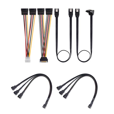 Cable Matters 2 Pack 3 Way 4 Pin Pwm Fan Splitter Cable 12