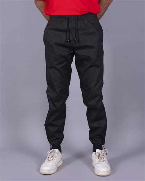 Buy Mens Black Oversized Parachute Pants Online At Bewakoof