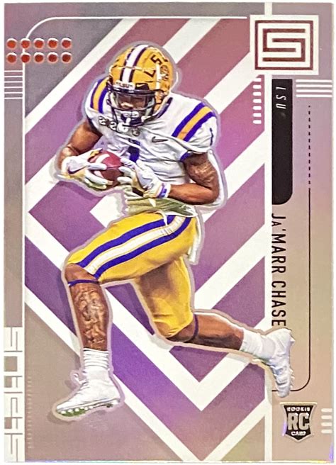 Ja Marr Chase Panini Chronicles Status Draft Picks Lsu Tigers