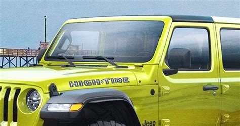 Jeep Wrangler High Tide Returns To Celebrate "Jeep Beach"