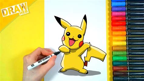 Wie man Pikachu zeichnet Schritt für Schritt YouTube