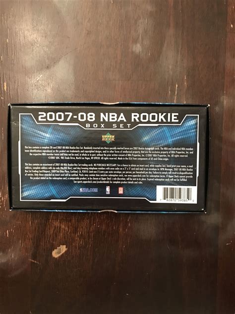 Nba Upper Deck Rookie Box Set Kevin Durant Rc Box Ebay