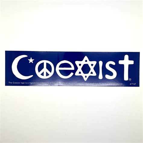 Coexist Sticker | Satori Imports