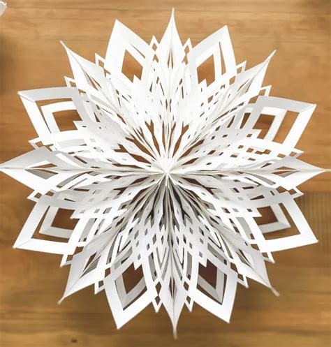 Printable Paper Snowflake Patterns For Kids