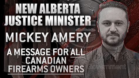 A Message For Firearms Owners New Alberta Justice Minister National