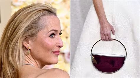 Gillian Anderson Praised By Fans For Wearing Genius Vagina Dress To