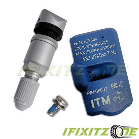 ITM Tire Pressure Sensor 433MHz Metal TPMS For FORD FUSION 2017 QTY Of