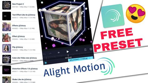 Free Preset Alight Motion New Effects 😍 Youtube