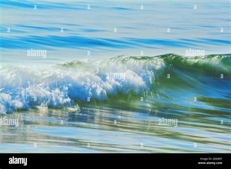 Incoming Whitewater Wave Motion Blur Stock Photo Alamy