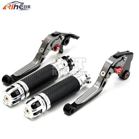 Cnc Handlebar Motorcycle Handle Bar Grips Adjustable Clutch Brake