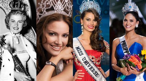 In Photos Miss Universe Crowns Through The Years