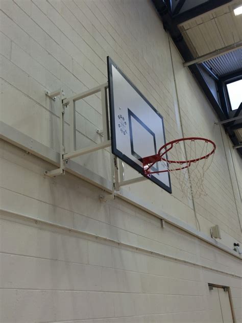 Fixed Position Indoor Wall mounted Basketball Goal - SP Sports and ...