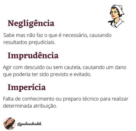 Negligência Imprudência e Imperícia Tecnico em enfermagem