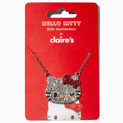 Collier à Pendentif Couleur Argentée En Exclusivité Chez Claires Hello