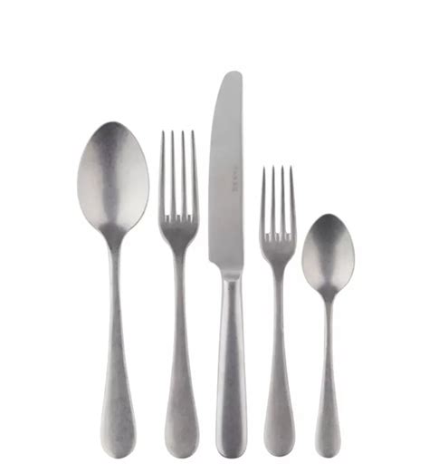 Marius Vintage Flatware Set Of 5 Pc Sabre French Dining Essentials