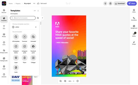 Adobe Creative Cloud Express Beautiful Templates For Social Media Content Logos And More