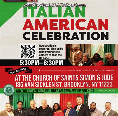 Italian American Day Celebration | TWU Local 100