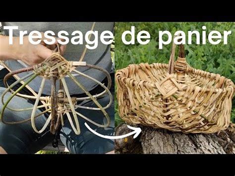 The Basket Is Made Out Of Branches And Has Been Placed On Top Of A Tree