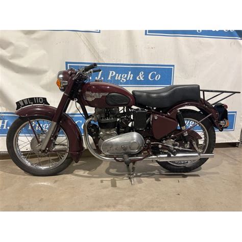 Royal Enfield Meteor 700 Motorcycle 1954 Frame No 2003 Engine No T72003 Restored Professionally