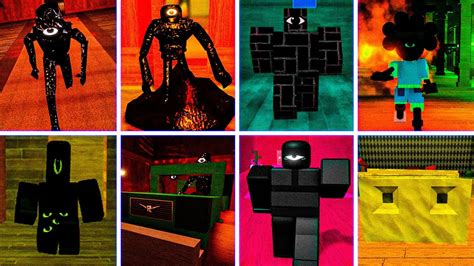 ROBLOX Doors Seek Chase VS 10 Different Fanmade Seek Chases Doors