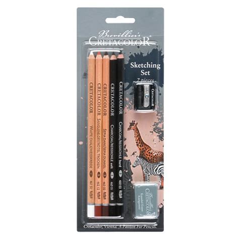 Artist Pencil Sketching Safari 7-Piece Set | MacPhersons