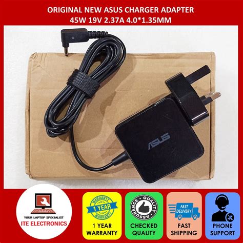 ORIGINAL NEW 45W ASUS 19V 2 37A 4 0 1 35MM CHARGER ADAPTER ADP 45AW 1