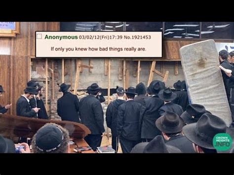 Crown Heights Chabad Headquarters Underground Tunnels Closed Chaos