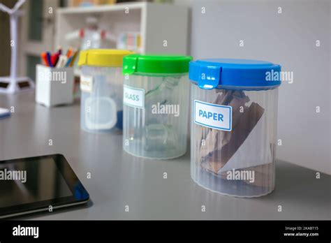plastic bins classroom  res stock photography  images alamy