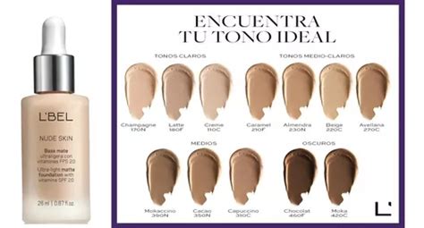 Base De Maquillaje Nude Skin Lbel Cuotas sin interés