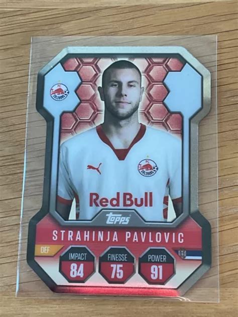 MATCH ATTAX 2024 25 Pro Elite Chrome Shield Strahinja Pavlovic