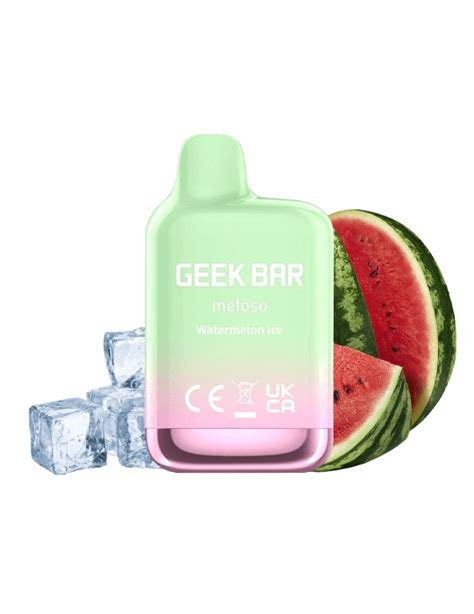 Geek Bar Meloso Mini Watermelon Ice 20mg 600puffs Disposable Vape