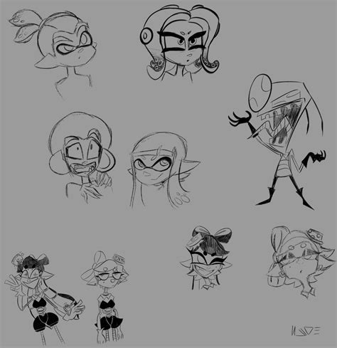 Some More Splatoon Stuff By N8 0 On Deviantart