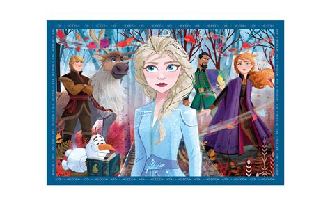 Frozen Sestavljanka Puzzle 4 V 1 Clementoni UNIKASHOP